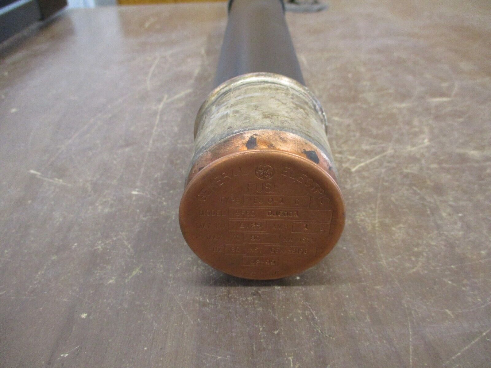 GE Type EJ 0-1 C Fuse 9F60 DJE001 1E 8.25kV 60Hz Used
