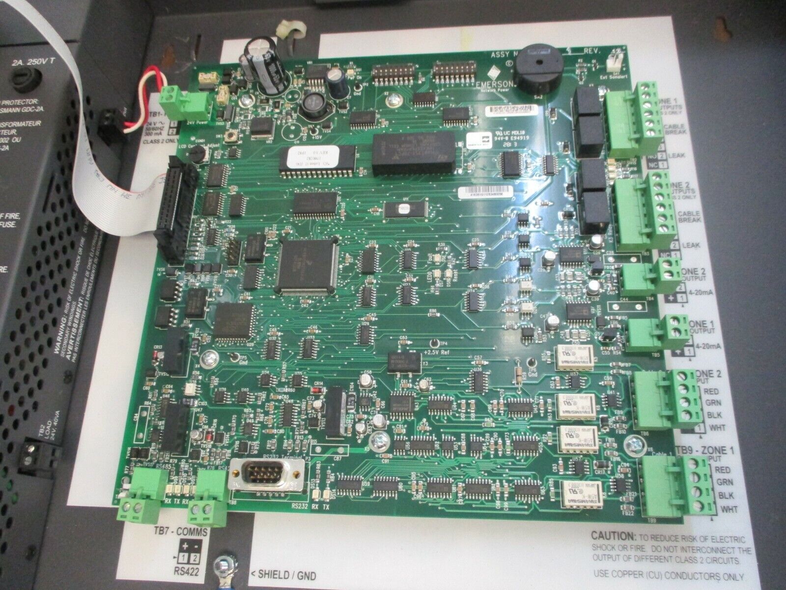 Liebert Liqui-Tect Panel LPL1150 115VAC 50/60Hz 4A 460VA Used