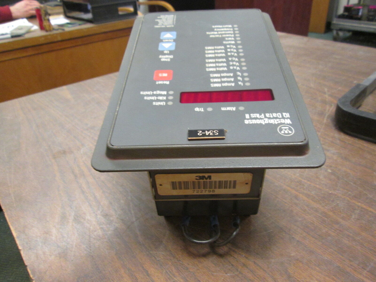 Westinghouse IQ Data Plus II w/ Power Supply, PONI Modules 2D78522 Used
