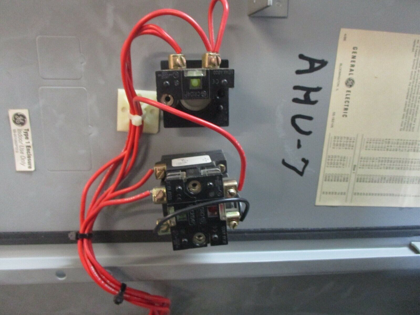 GE Non-Fusible Size 0 Combination CR308B1041AABSLR 115-120V Coil 18A 600V Used