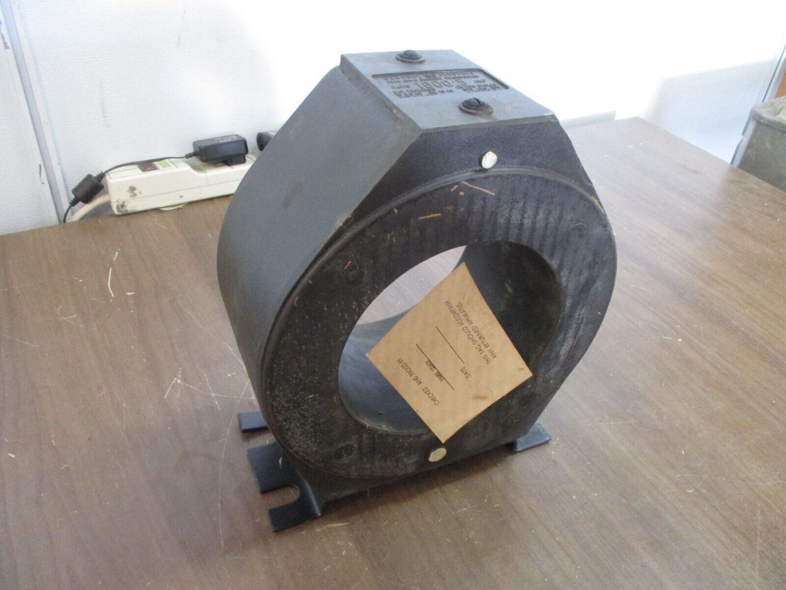 GE Type JCS-0 Current Transformer 750X10G13 Ratio 1600:5A 25-400Hz 600V 10kV BIL