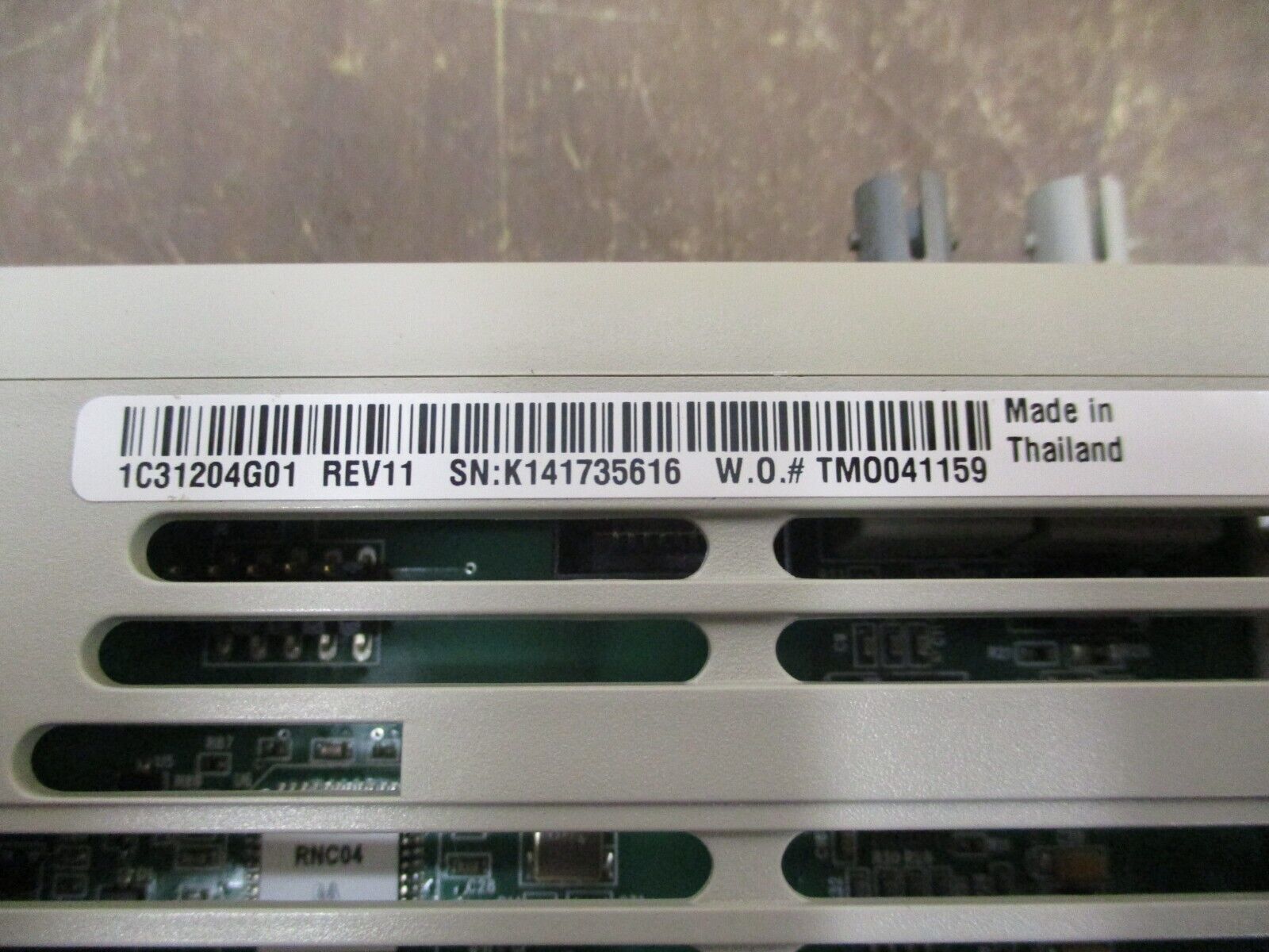 Emerson Ovation Remote I/O Node 1C31204G01 Rev. 11 Used