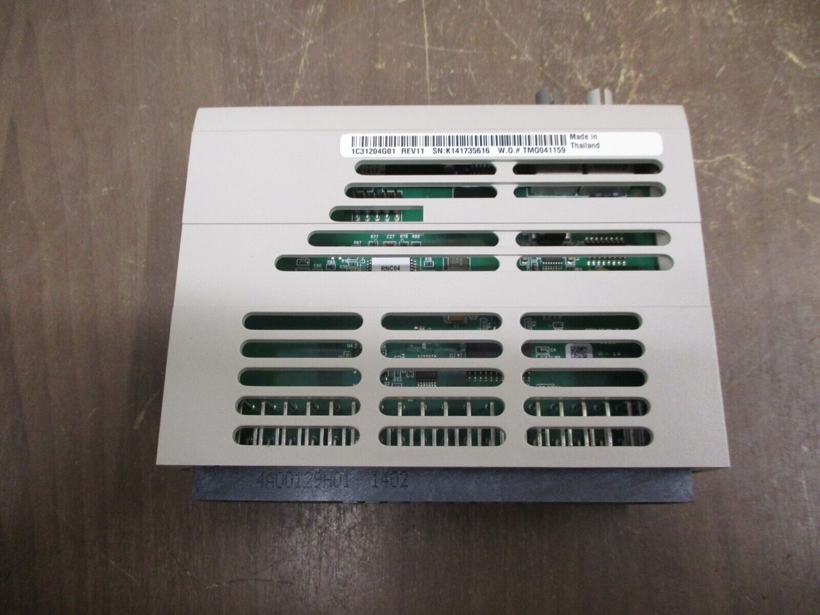 Emerson Ovation Remote I/O Node 1C31204G01 Rev. 11 Used