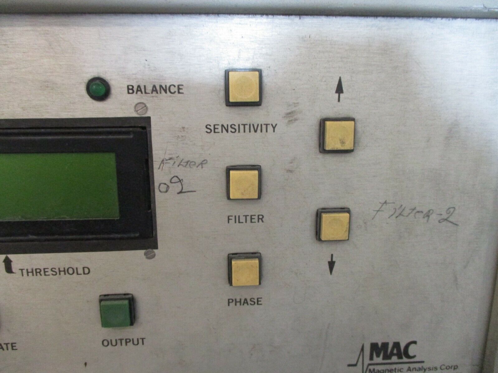 Magnetic Analysis Corp. Magnetic Analyzer MAC 30 Used