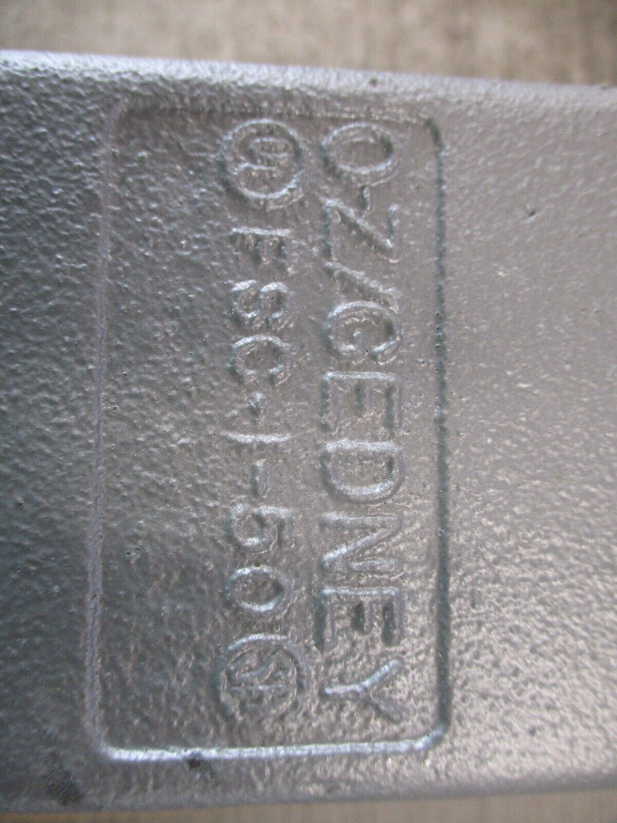 O-Z/Gedney Device Box OZG FSC150 1/2" Cast Iron Gray New Surplus