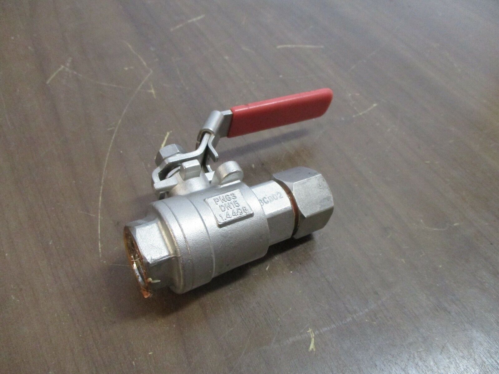 Ventim Ball Valve PN63 DN15 1.4408 Size: 3/4" Used