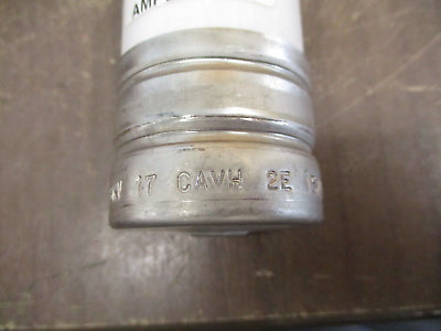 Bussmann High Voltage H.R.C. Fuse 17-CAVH-2E 38kV 2E Used