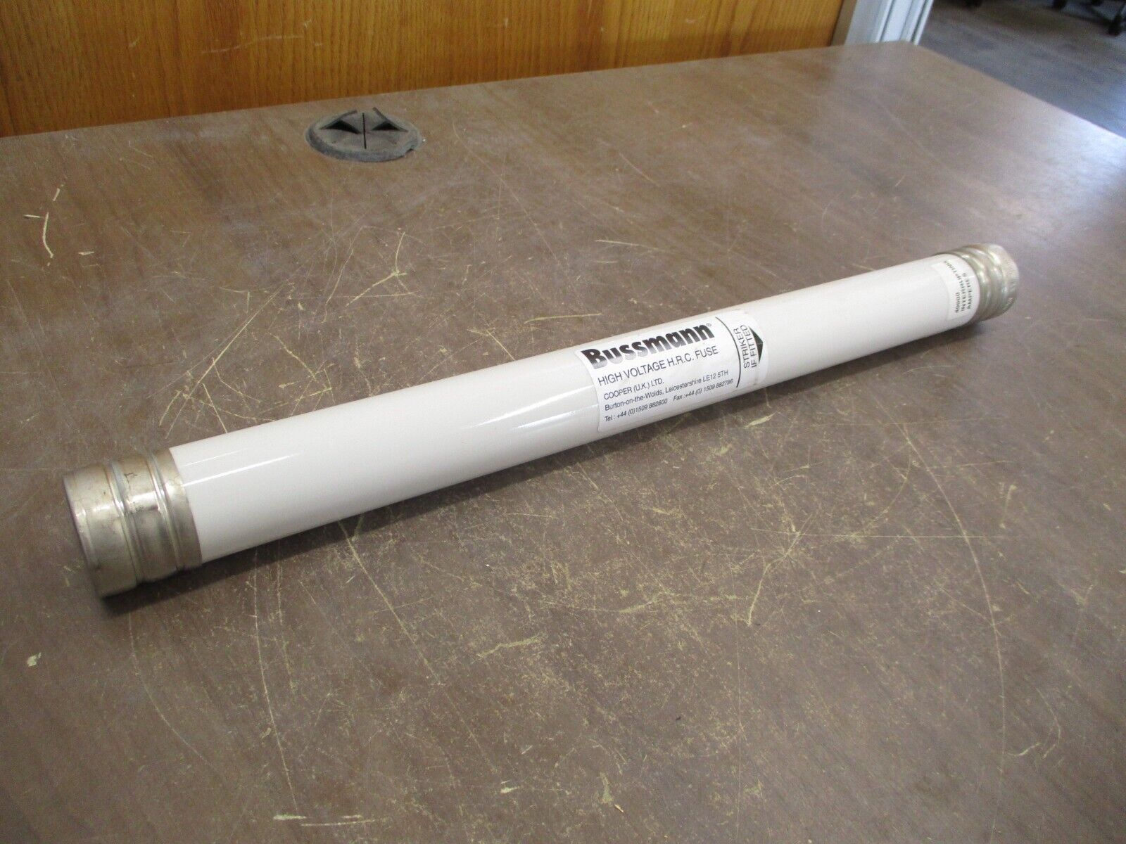 Bussmann High Voltage H.R.C. Fuse 17-CAVH-2E 38kV 2E Used