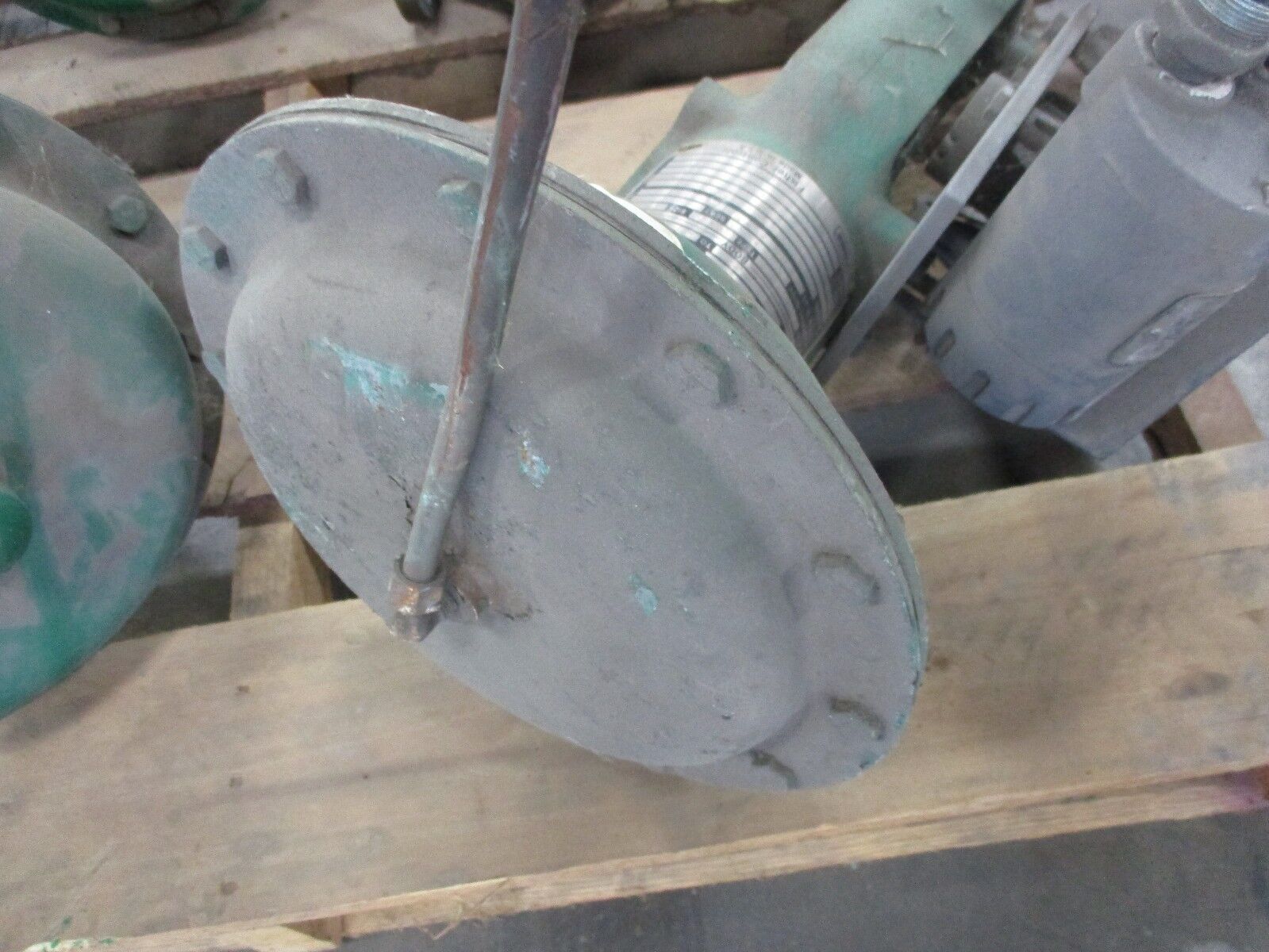 Fisher Diaphragm Control Valve w/ Positioner 657 / BFC Size 30 / 1" Used