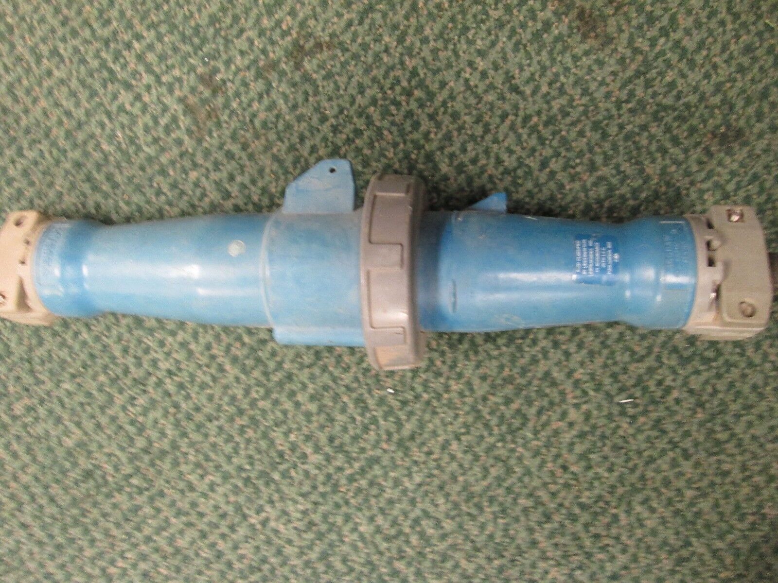 Hubbell Plug & Receptacle Set 360P3W/360C3W 60A 250VDC 2P 3W, Used