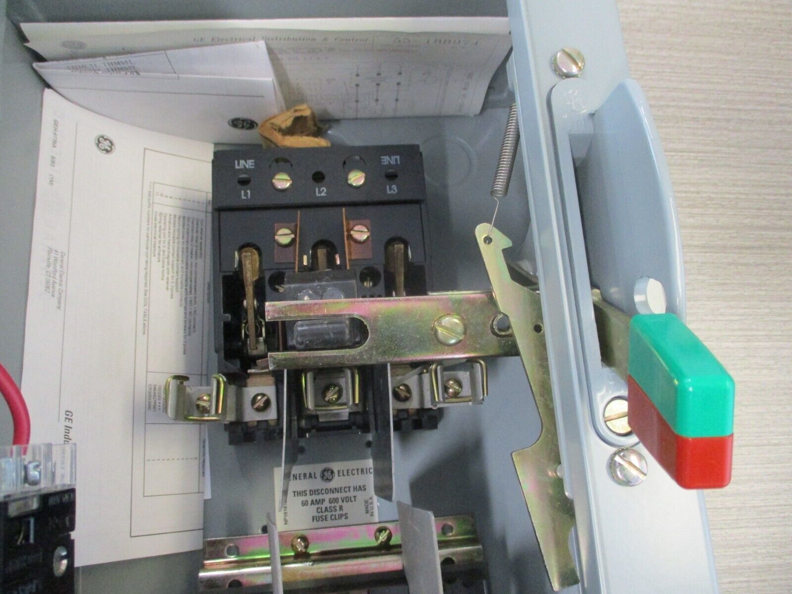 GE Size 2 Combination CR308DT94R61NALSA 45A 600V