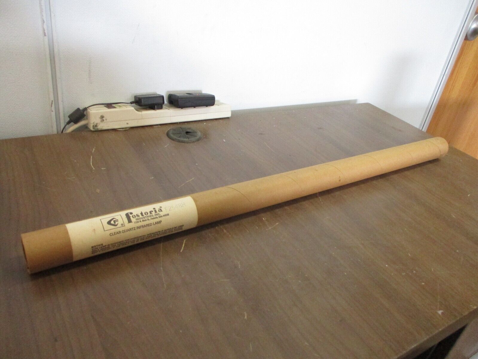 Fostoria Clear Quartz Infrared Lamp F2548H New Surplus