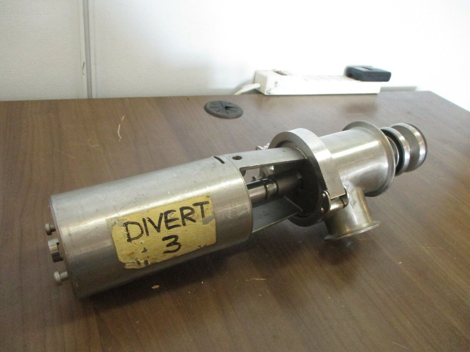 Misc. Brand Valve Actuator Size: 2" Stainless Steel Used