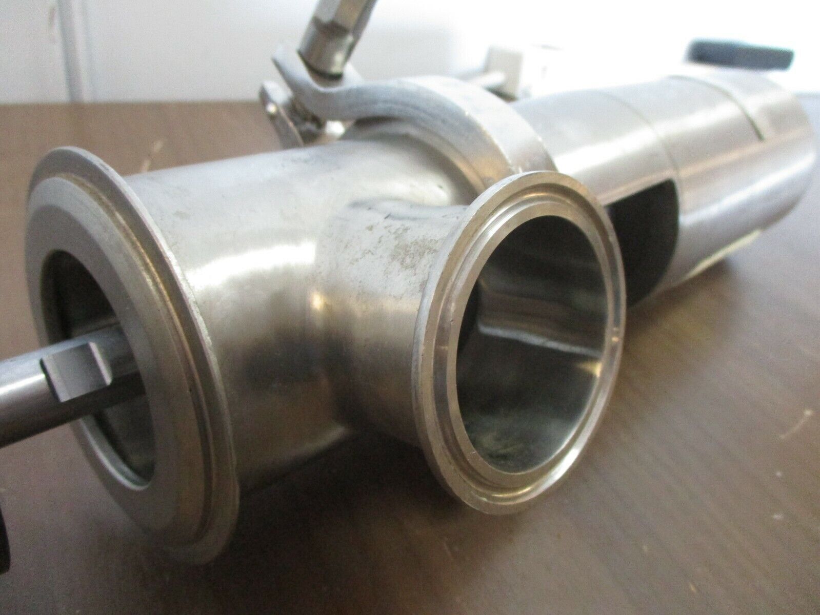 Misc. Brand Valve Actuator Size: 2" Stainless Steel Used
