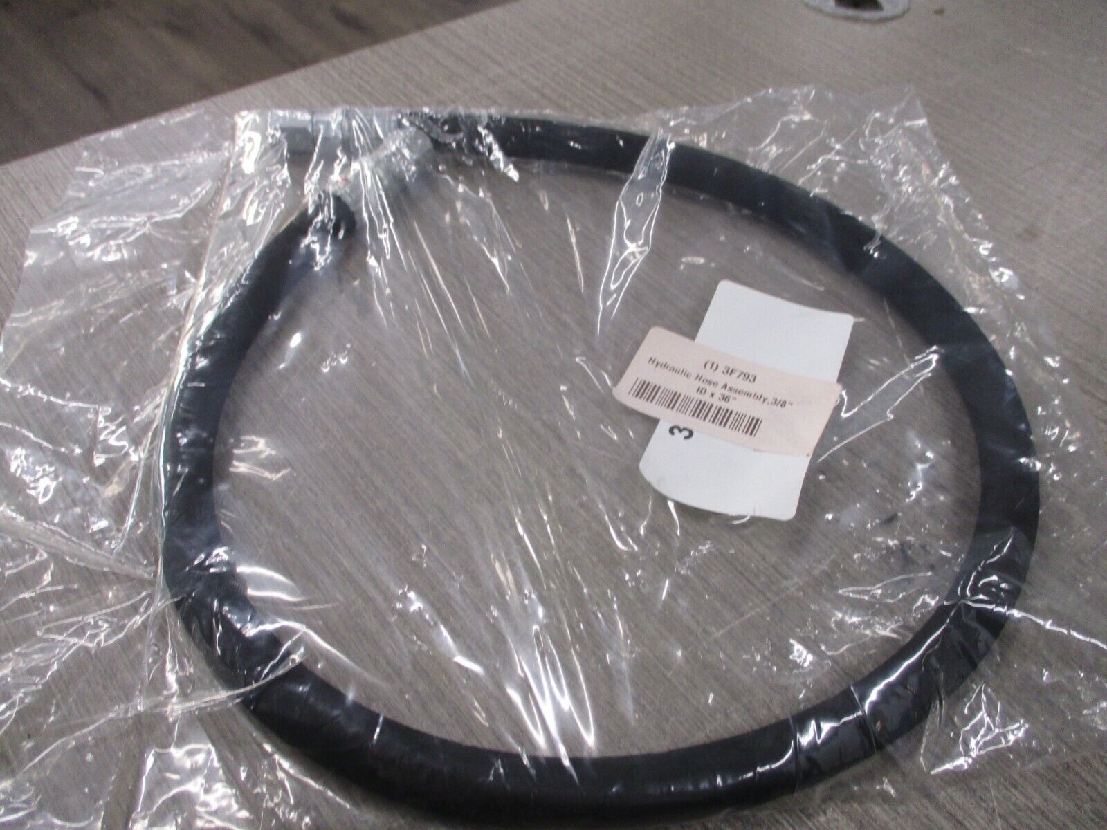 Eaton Hydraulic Hose Assembly 3F793 3/8" ID Length : 36" New Surplus