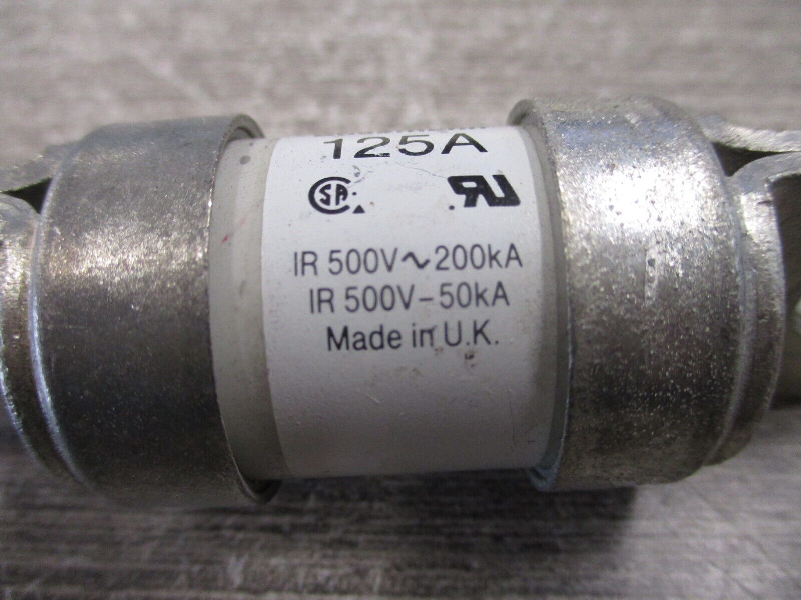Bussmann Fuse FWH-125B 125A 500V Used