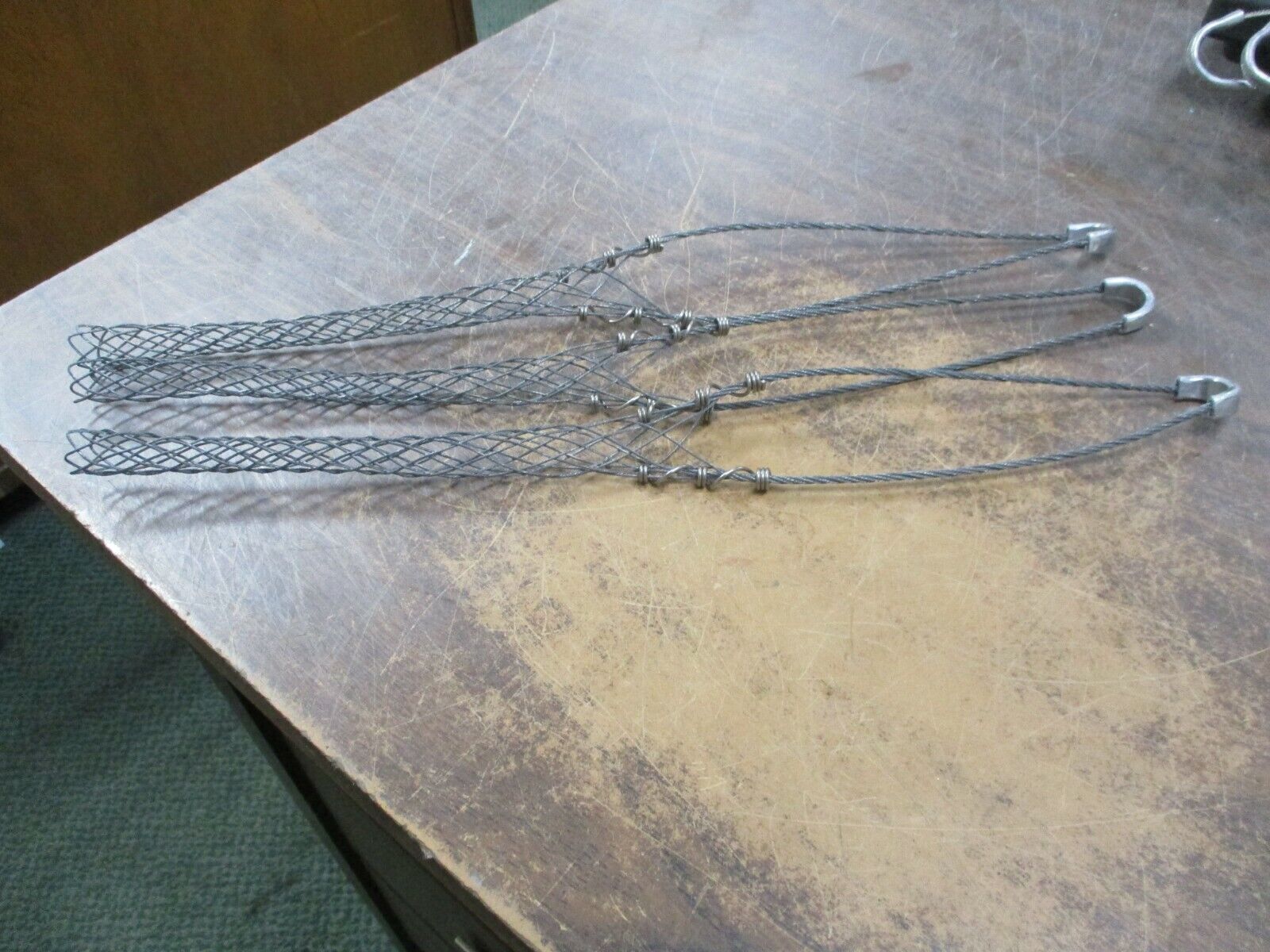 Misc. Brand Kellems Grip Wire Size: 8AWG *Lot of 3* Used