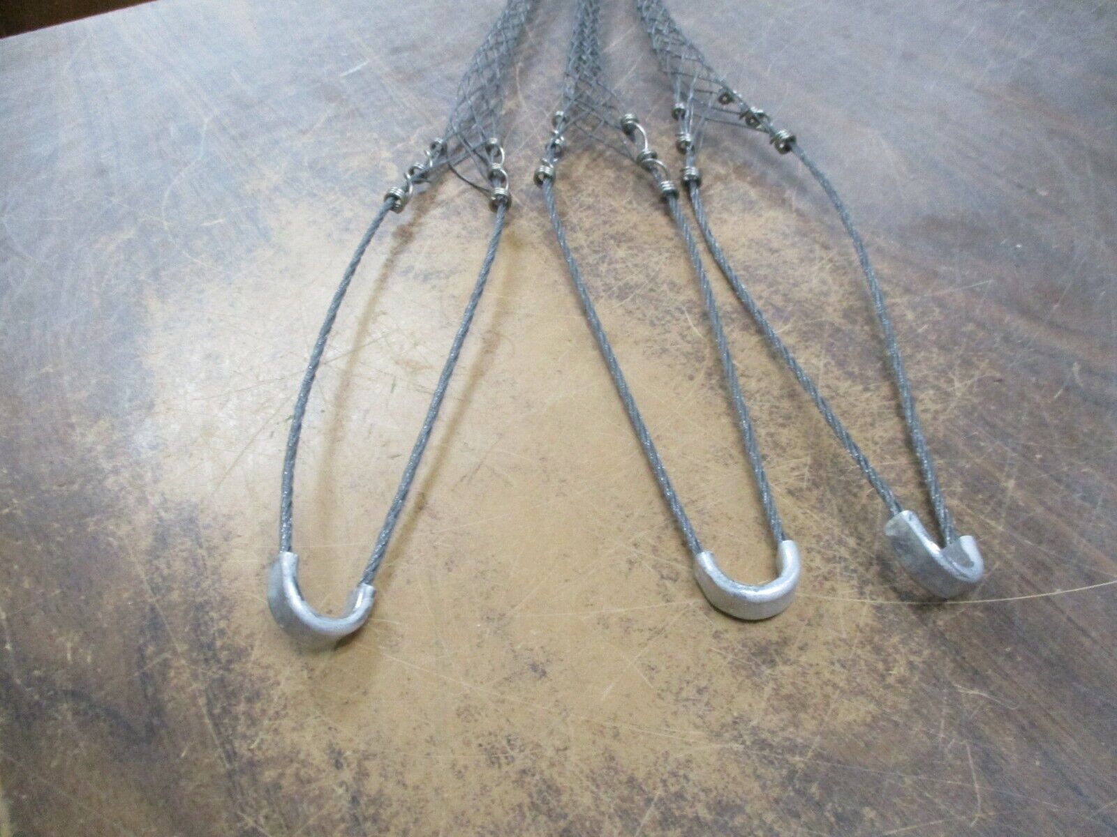 Misc. Brand Kellems Grip Wire Size: 8AWG *Lot of 3* Used