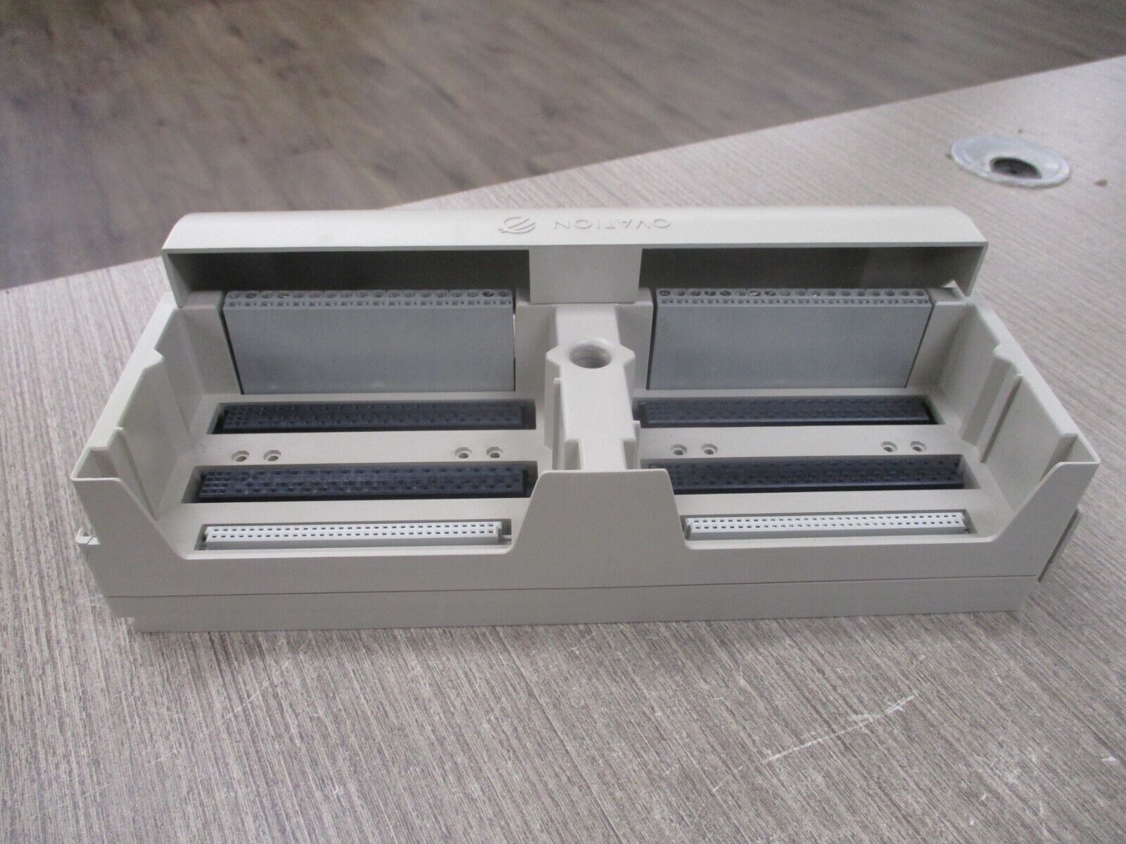 Emerson Ovation Process Control Base 1B30035H01 Rev. 05 w/ Terminal Cover Used