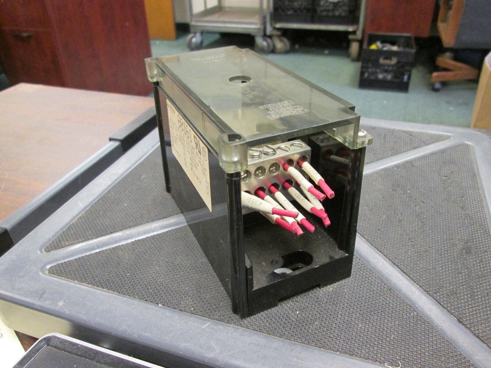 Gould Terminal Block 68161 Line (2) 2/0-#14 Load (12) #4-#14 1P Used