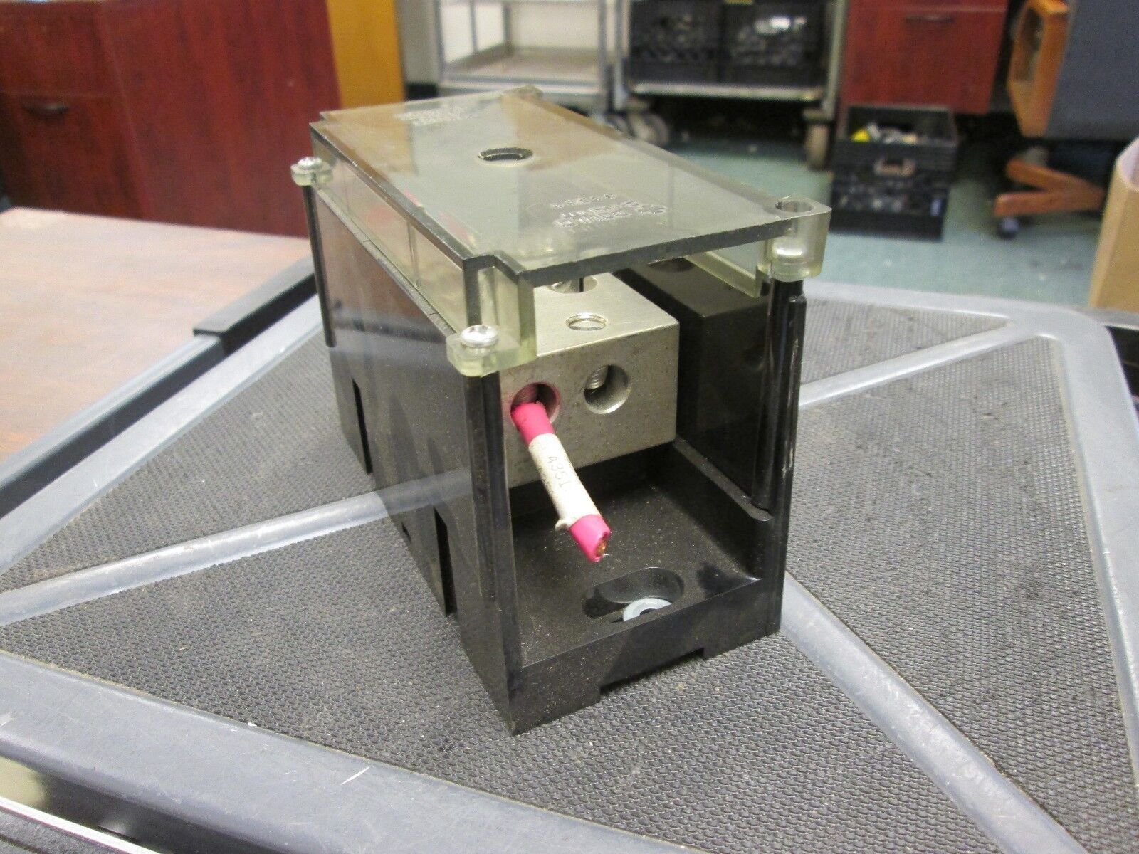 Gould Terminal Block 68161 Line (2) 2/0-#14 Load (12) #4-#14 1P Used