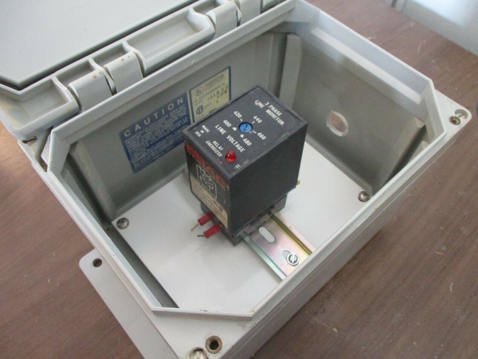 Automated Environments, Inc. Phase Sequence & Loss Monitor PSLM-1 Used