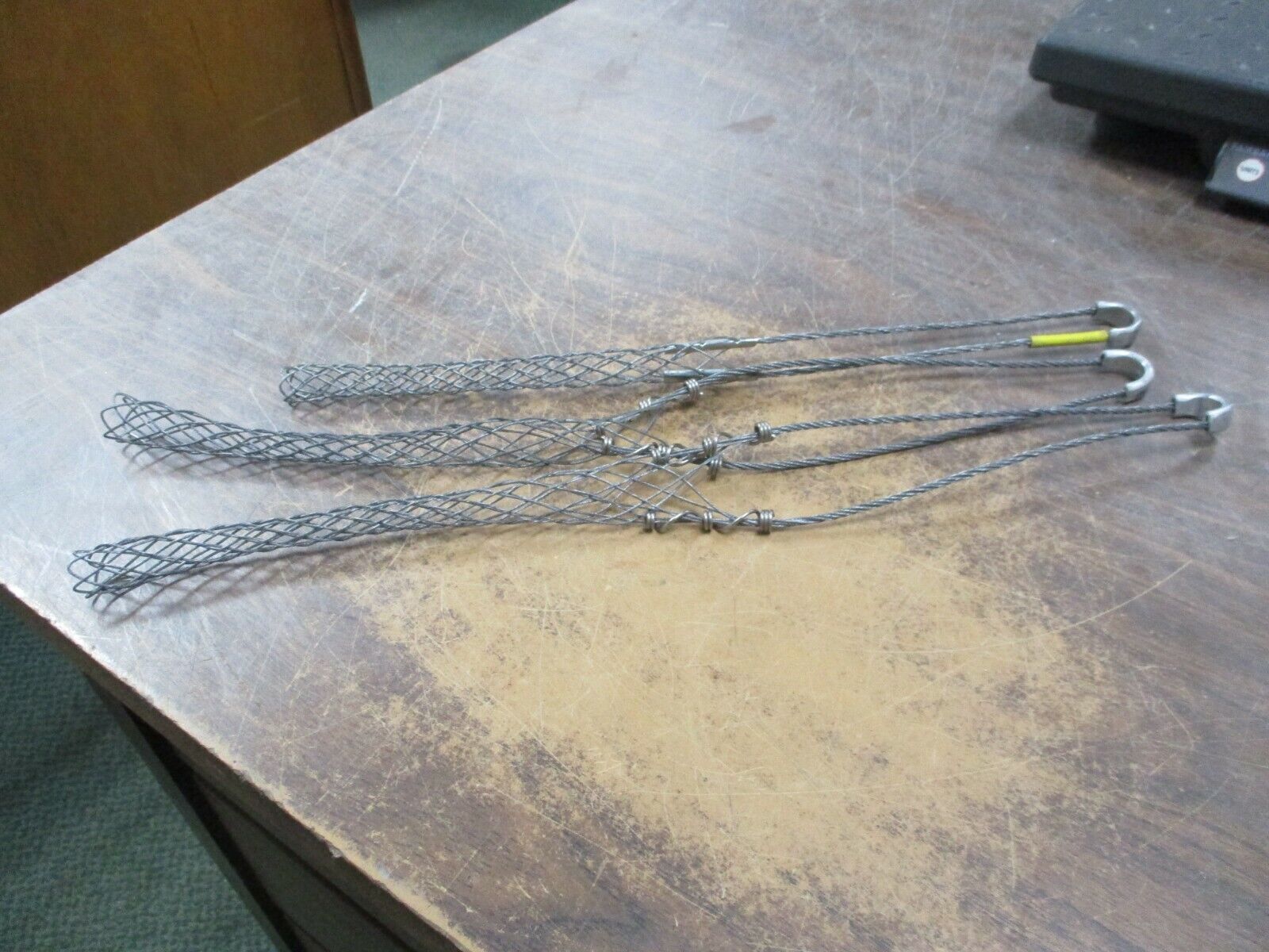 Misc. Brand Kellems Grip Wire Size: 8AWG *Lot of 3* Used