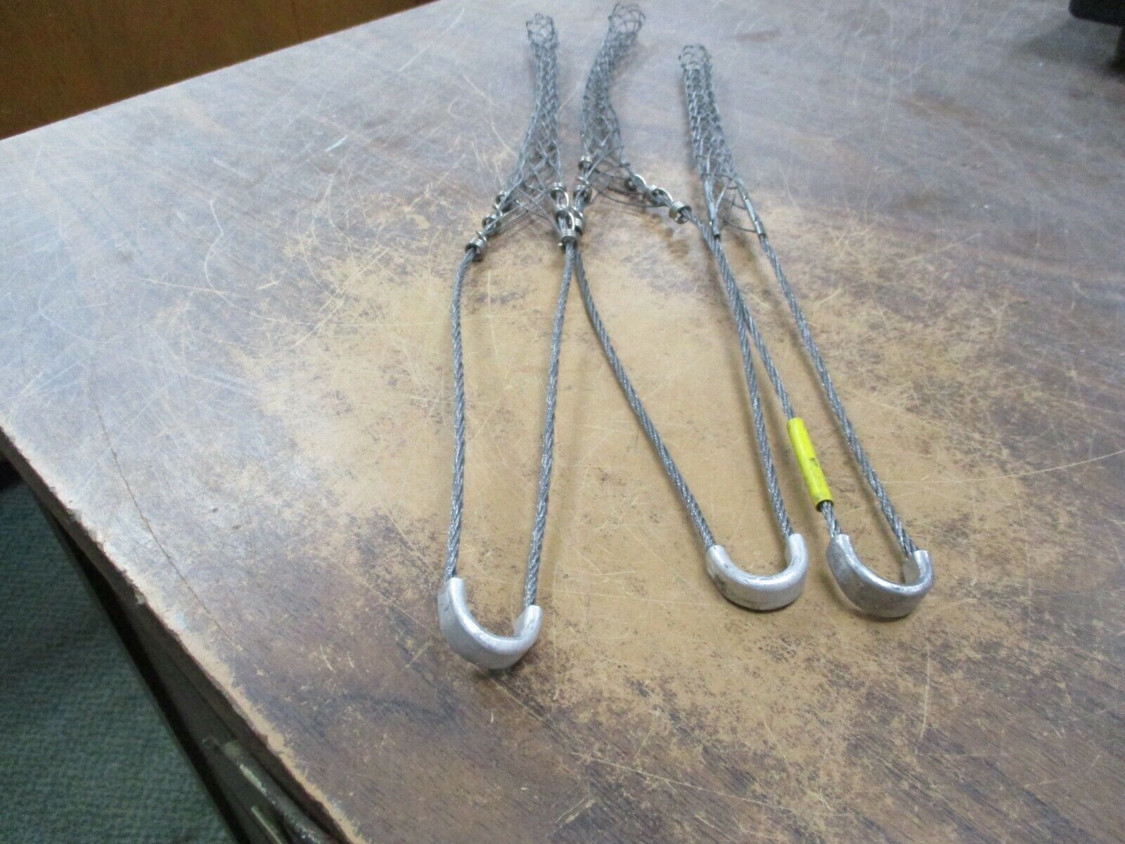 Misc. Brand Kellems Grip Wire Size: 8AWG *Lot of 3* Used