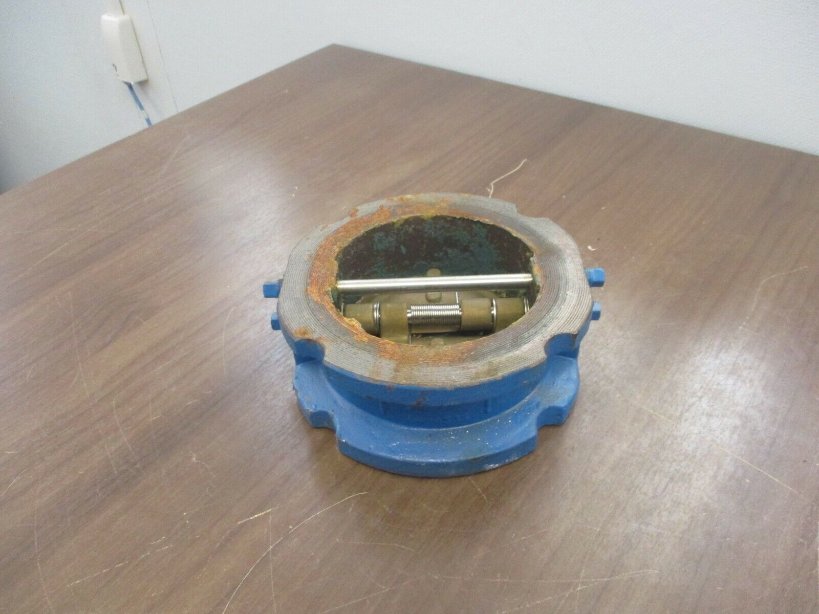Titan Check Valve CV 41 Size: 3" Body: DI Disc-Trim: BRZ Seat: BUNA Used