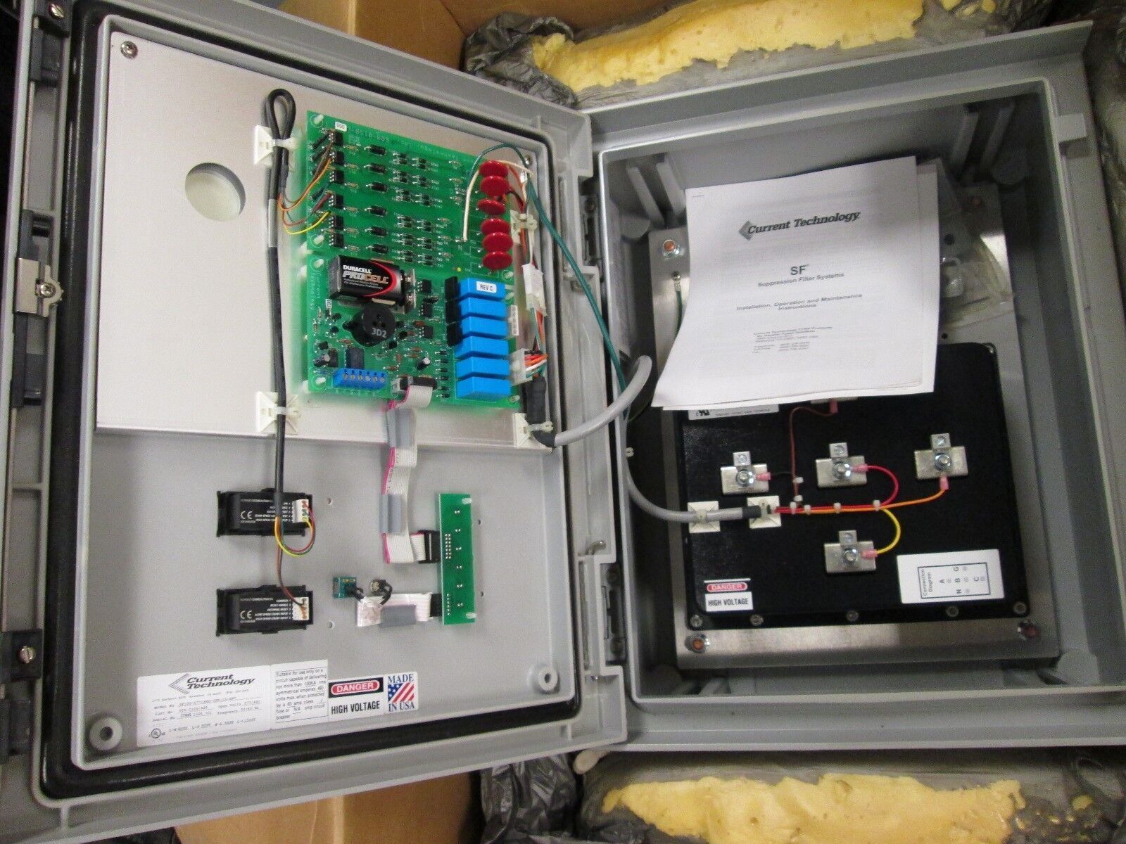 Current Technology Surge Suppressor SF100-277/480-3GY-10-SWC Nema 4X 277/480V
