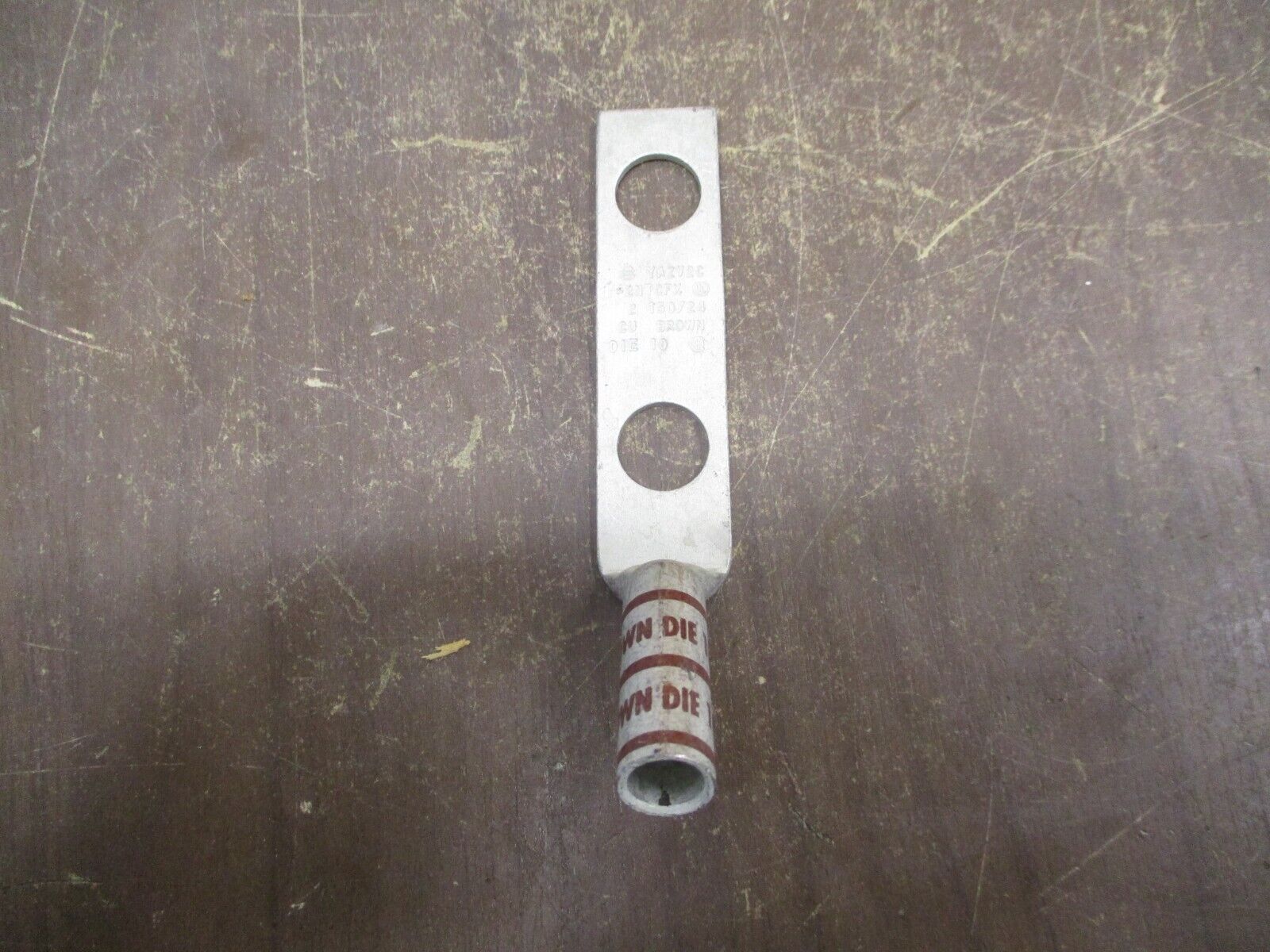 Burndy Crimp Lug YAZV2C-2NTCFX (2) 150/24 *No Box* New Surplus