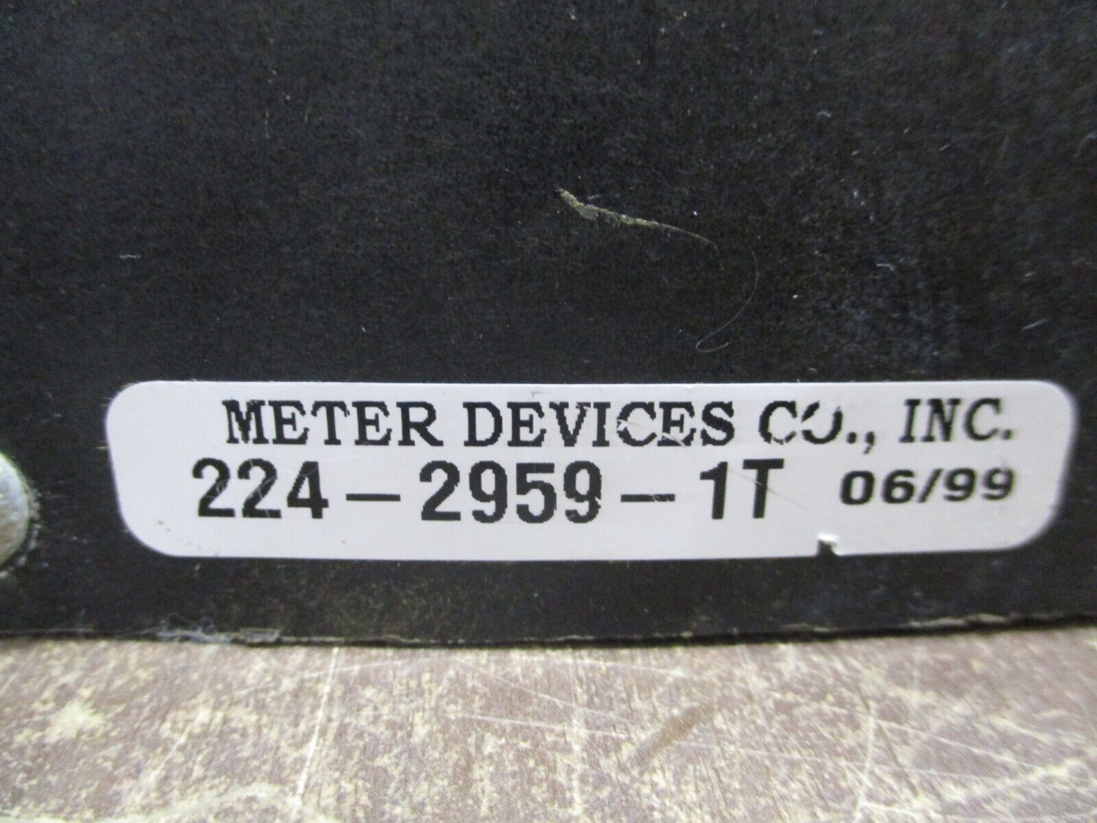 Meter Devices Co. Test Switch 224-2959-1T Used