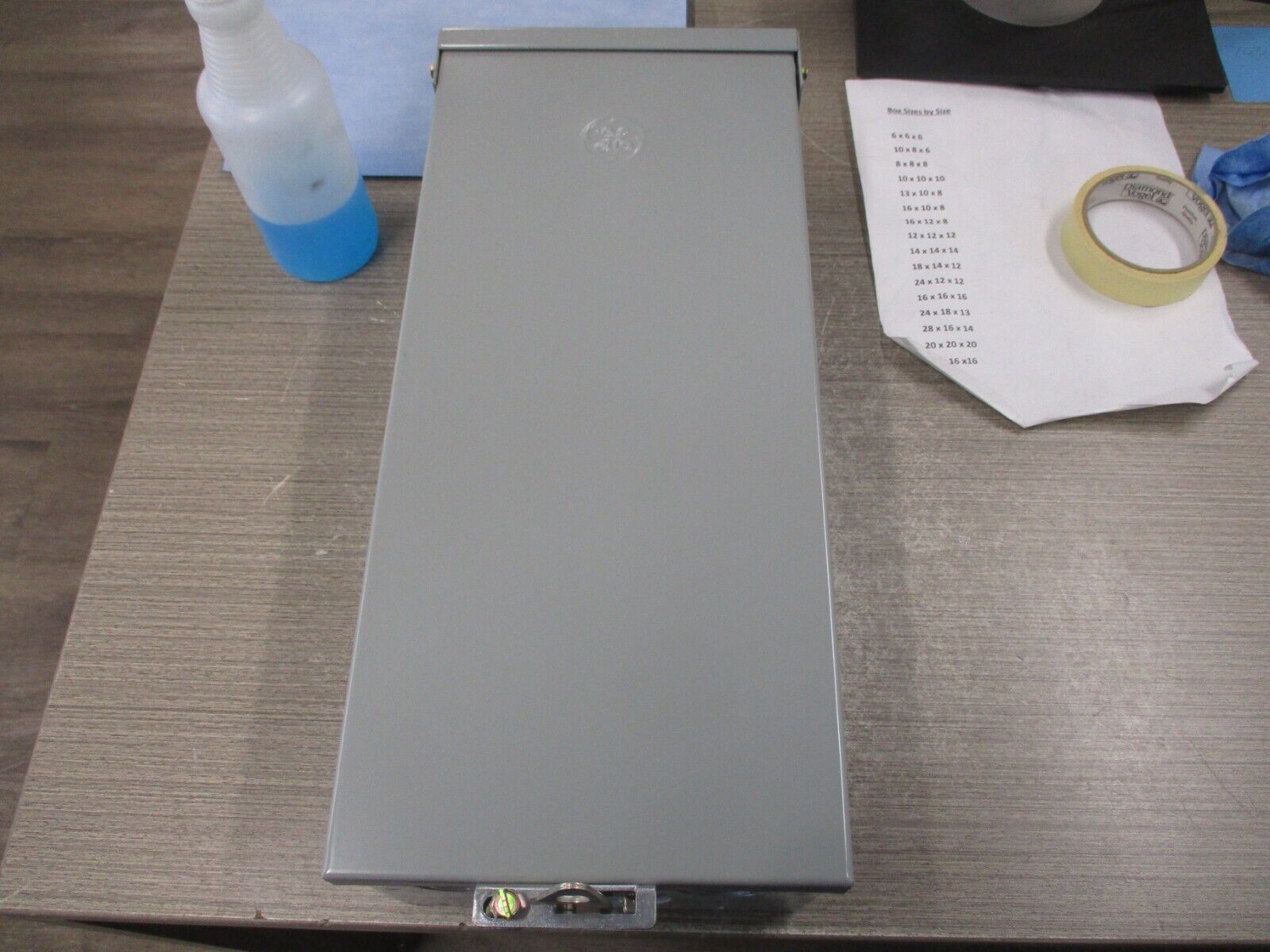 GE 3R Breaker Enclosure TE100R 100A 600V New Surplus