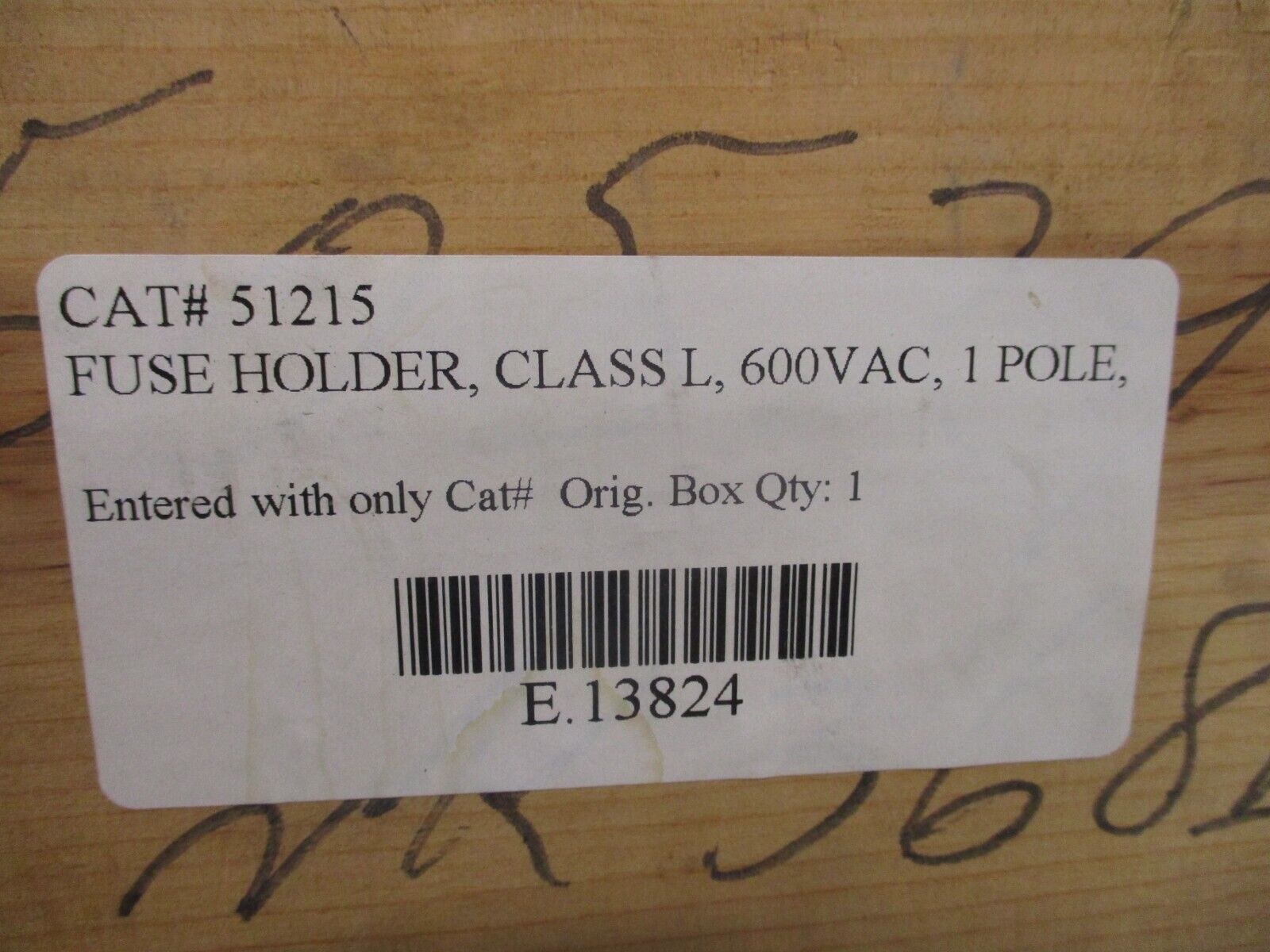 Bussmann Fuse Block 51215 1200A 600V New Surplus