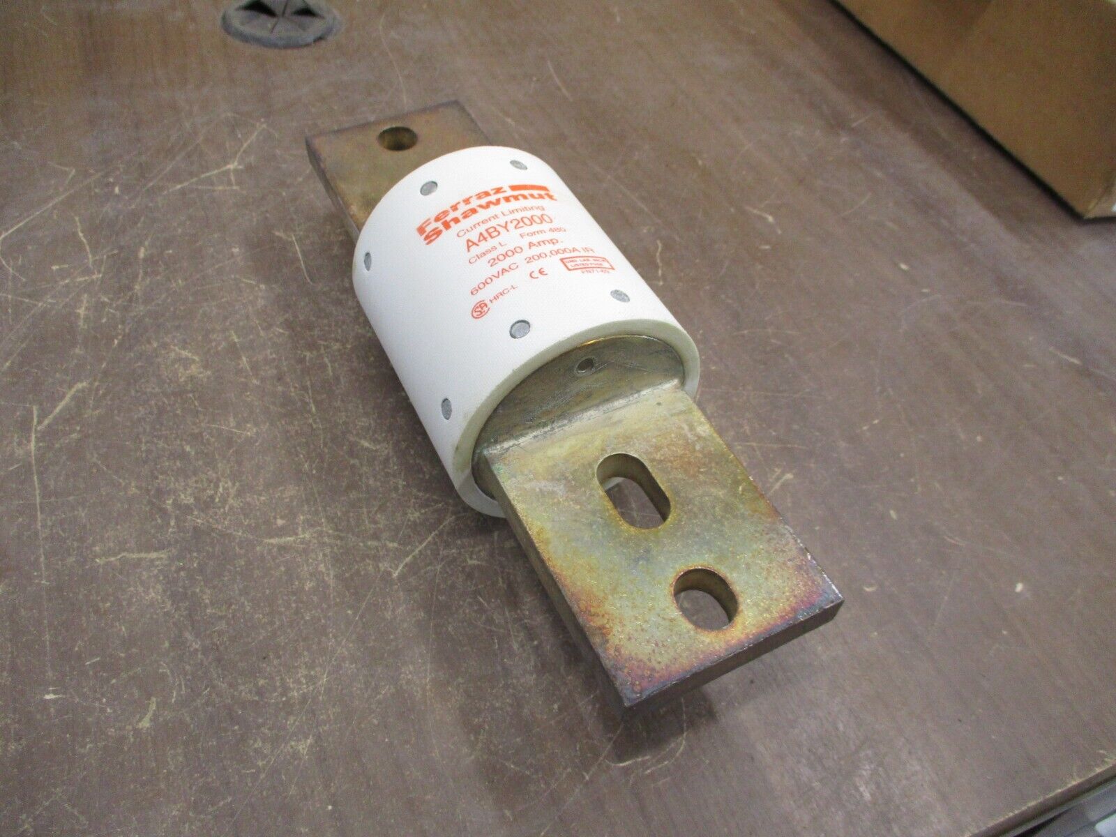 Ferraz Shawmut Fuse A4BY2000 2000A 600V New Surplus