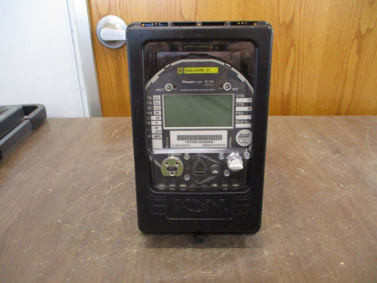 Square D PowerLogic ION 8600 Power Meter S8600A4C0H6A0A0A Used