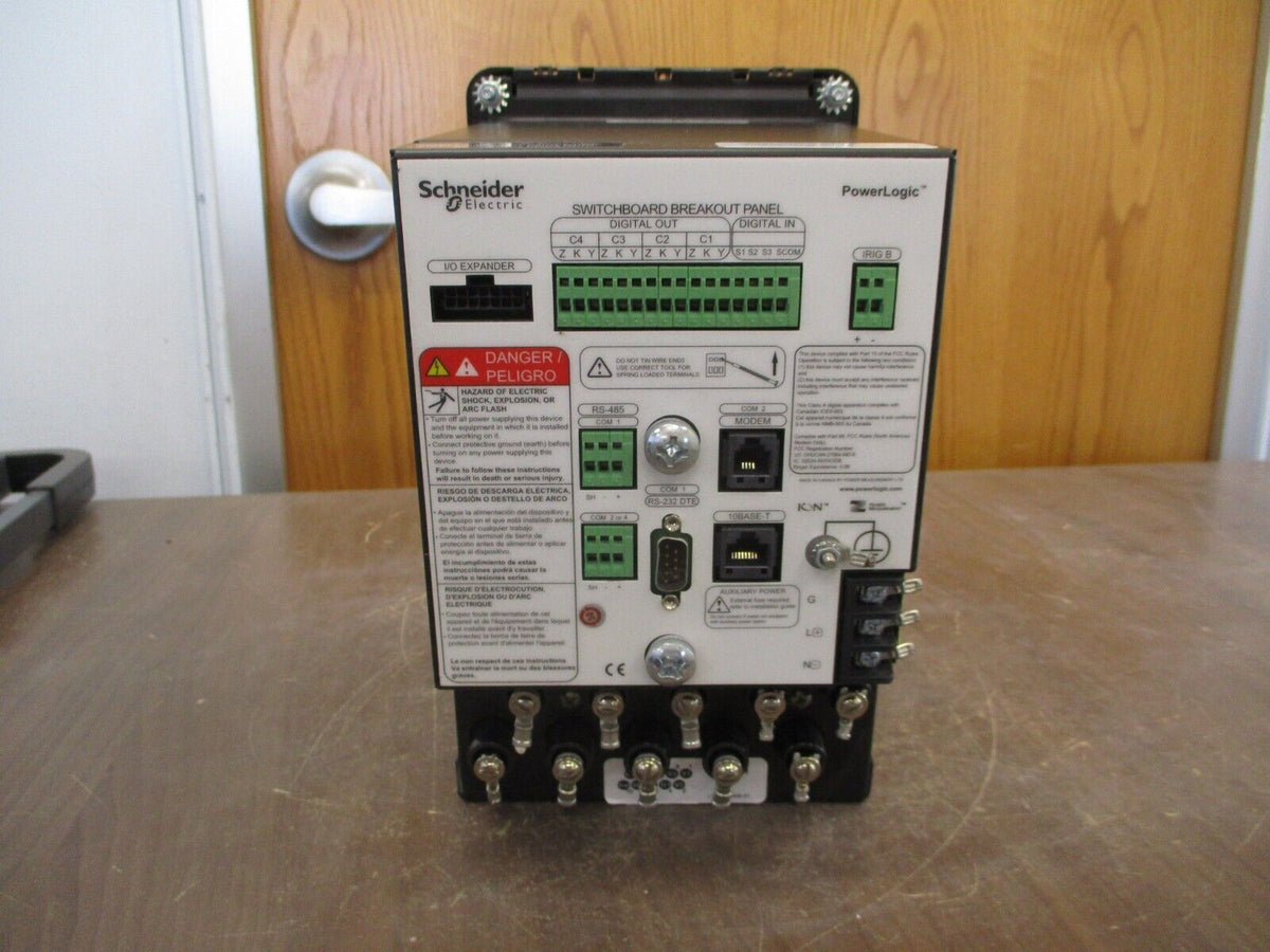 Square D PowerLogic ION 8600 Power Meter S8600A4C0H6A0A0A Used