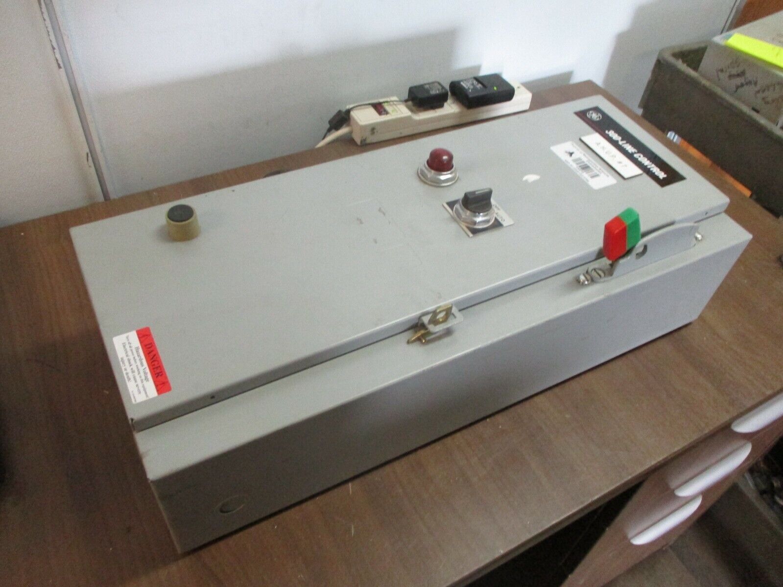 GE Non-Fusible Size 0 Combination CR308B1041AABSLR 115-120V Coil 18A 600V Used