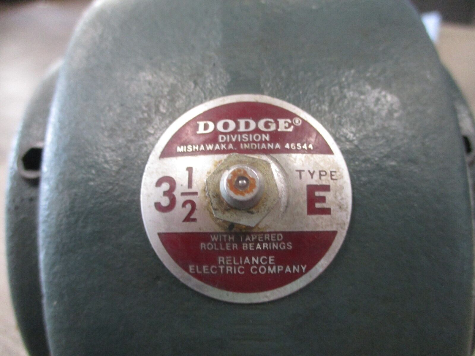 Dodge Type E Pillow Block Bearing 060488 3 1/2"  Used