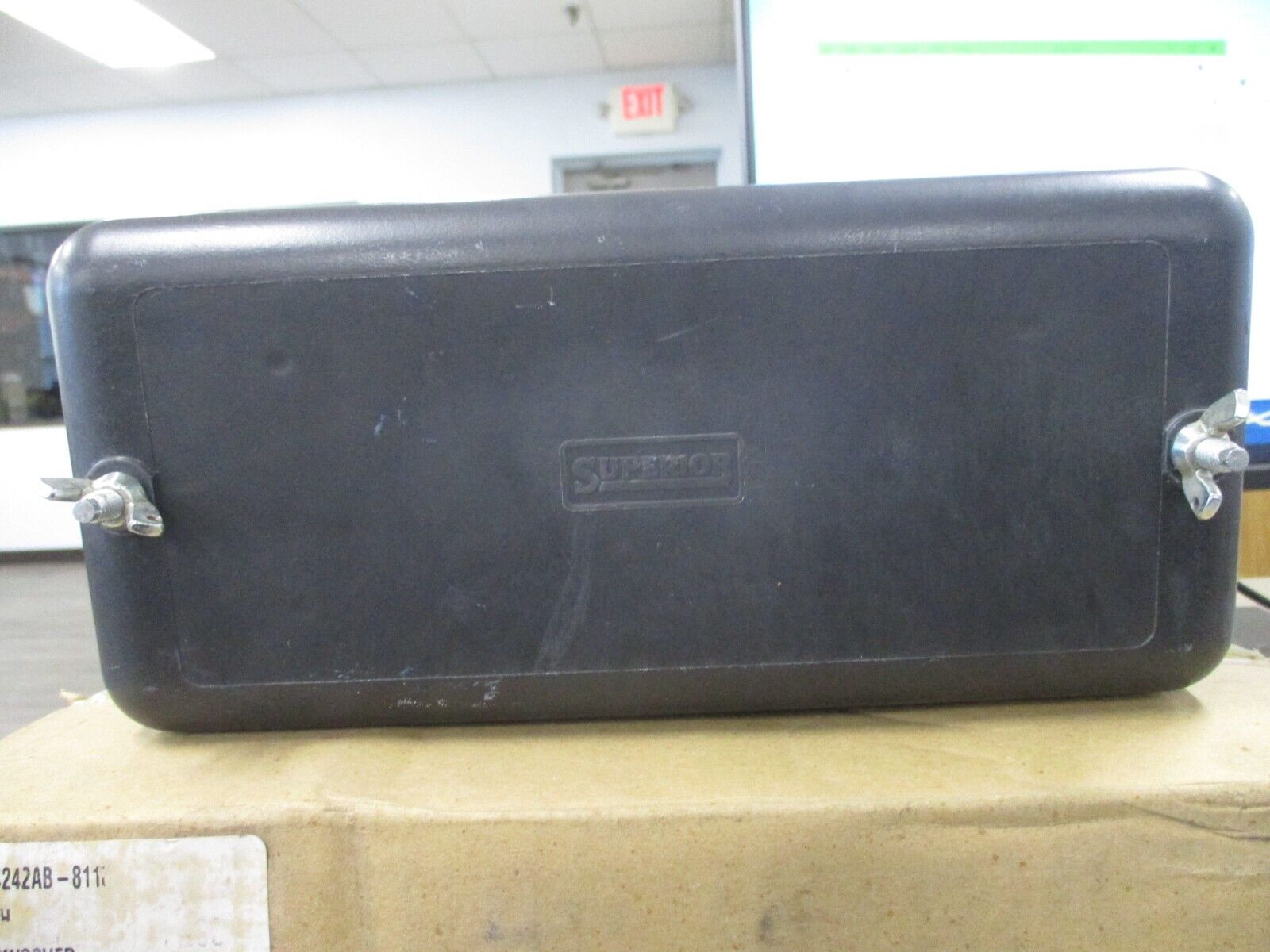 Durham Test Switch MP1708B-4242AB-8110 30A 600V 8P B/C W/Cover New Surplus