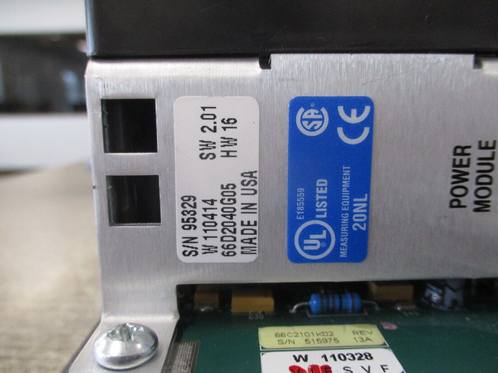 Eaton IQ DP-4000 Energy Meter 66D2040G05 SW 2.01 HW 16 W/8793C55G01 Module