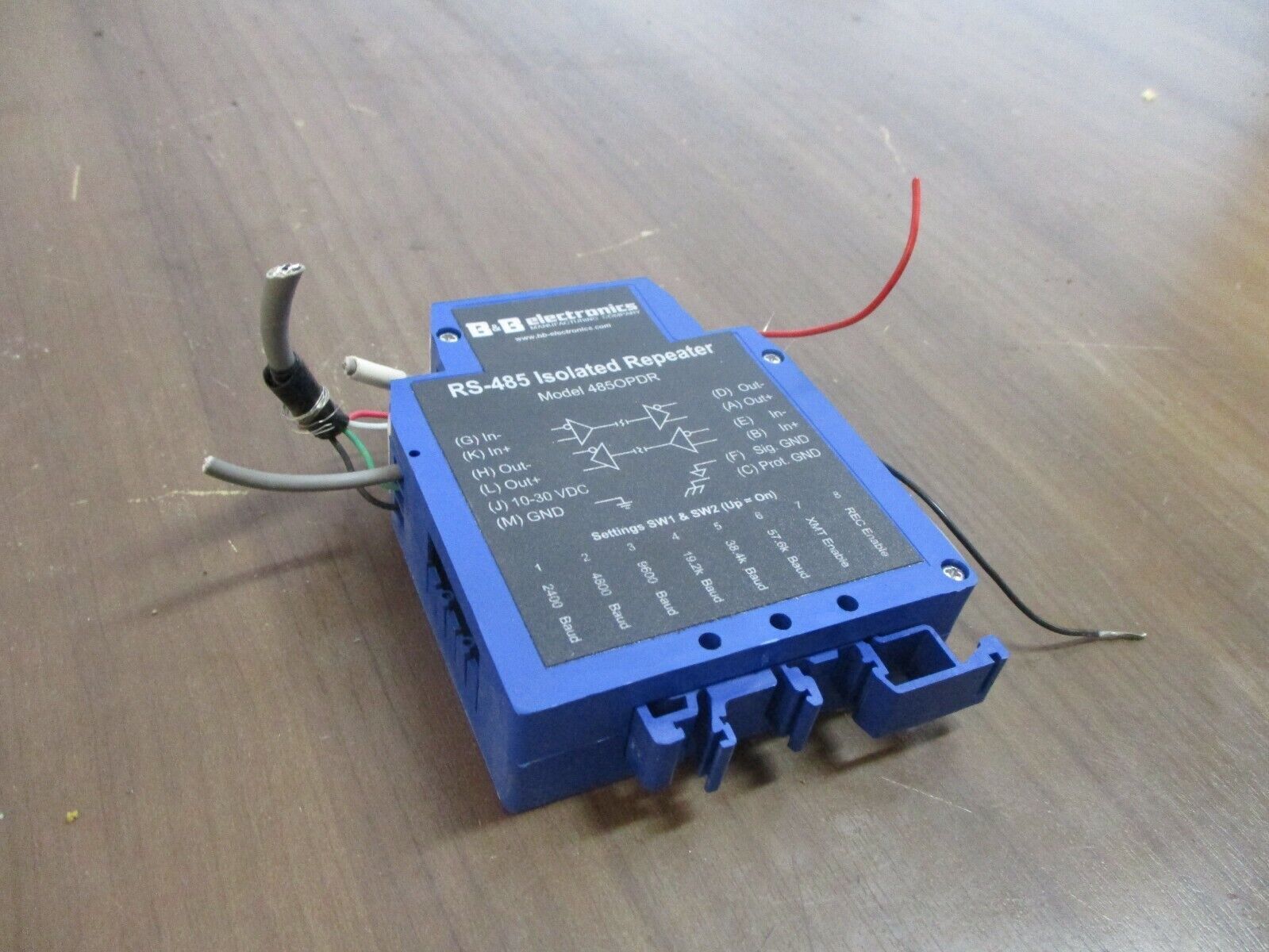 B&B RS-485 Isolated Repeater 485OPDR 10-30VDC Used