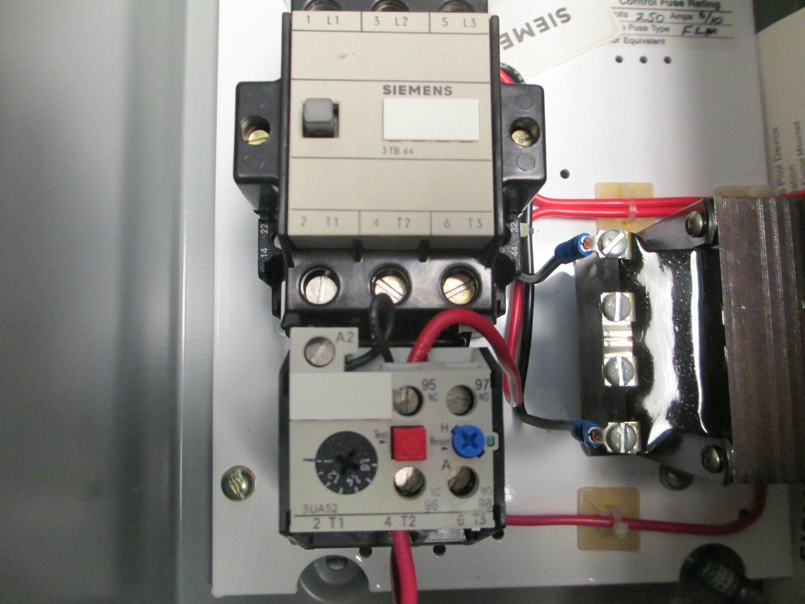 Siemens Combination, Size 1 Circuit Breaker 5A 3P, New in Box!!!