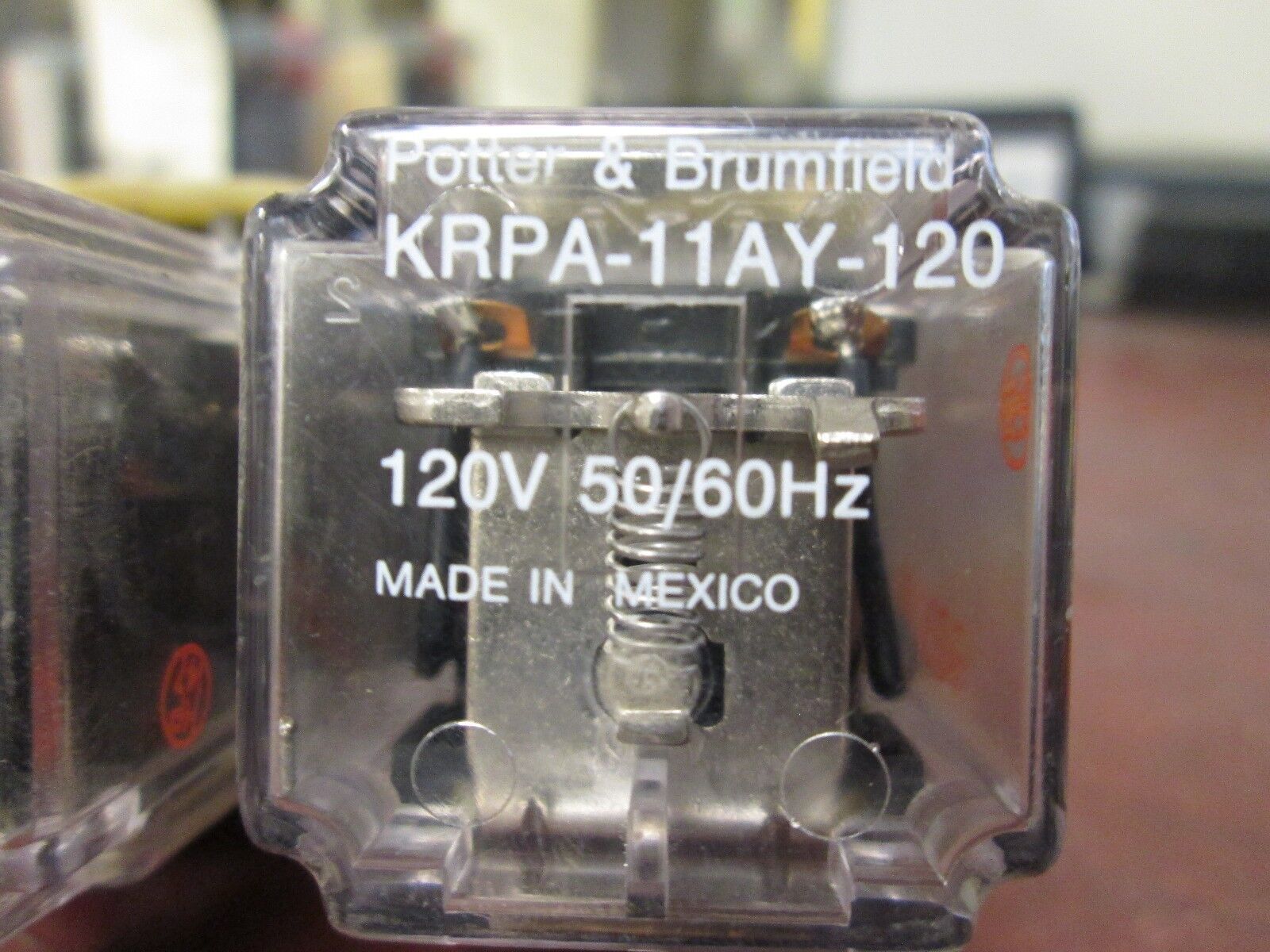 Potter & Brumfield Relay KRPA-11AY-120 120V *Lot of 2* Used