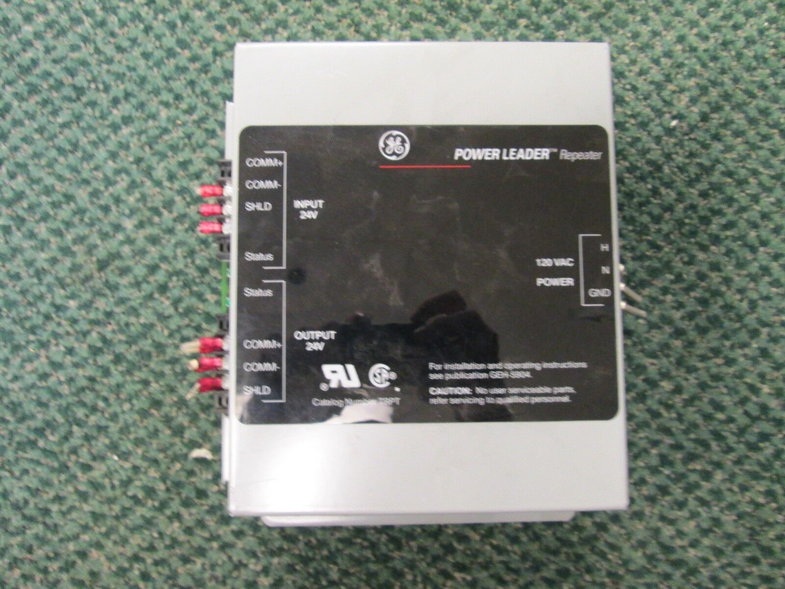 GE Power Leader Repeater TRPT 24V I/O