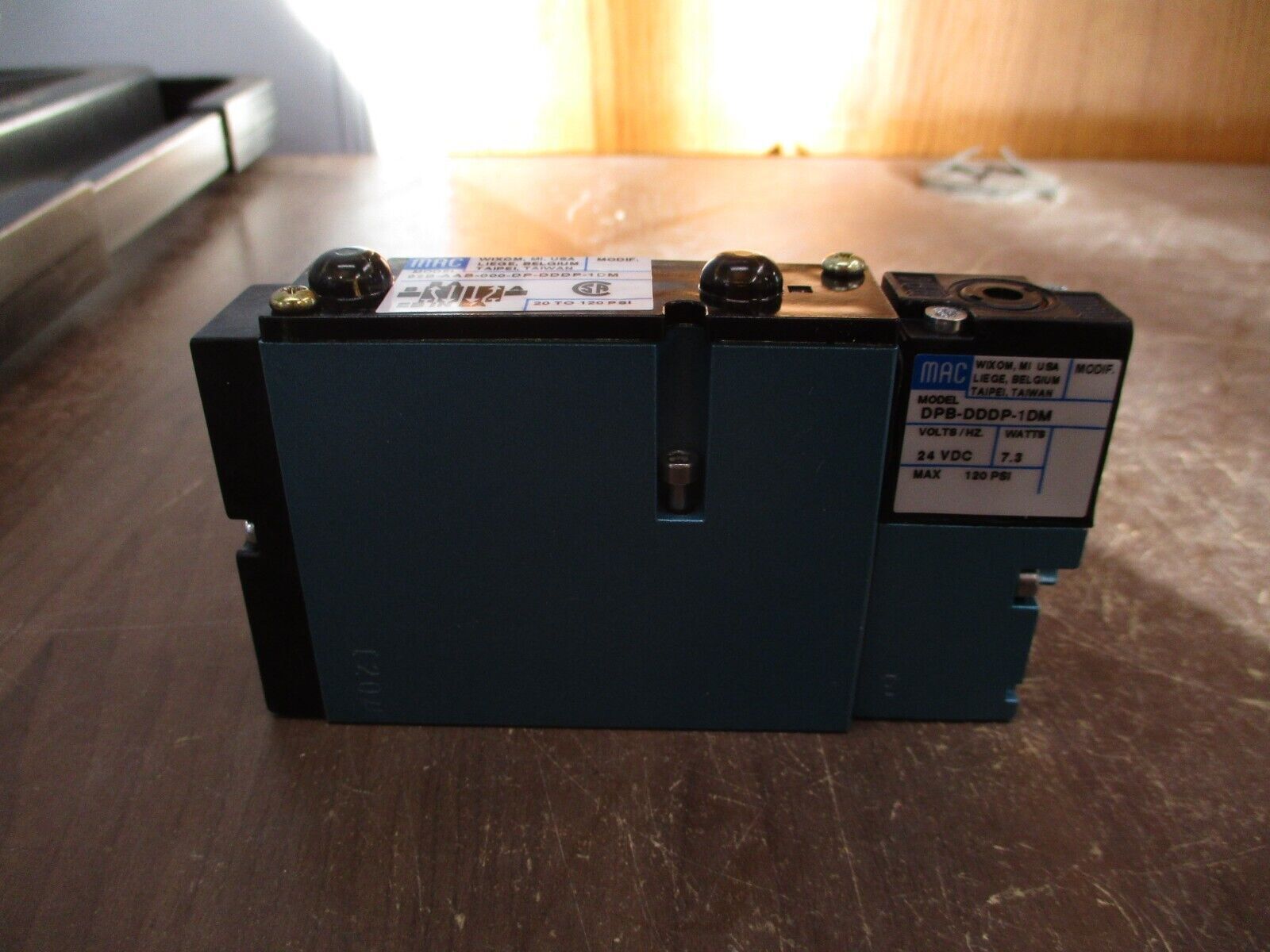 MAC Solenoid Valve 92B-AAB-000-DP-DDDP-1DM New Surplus