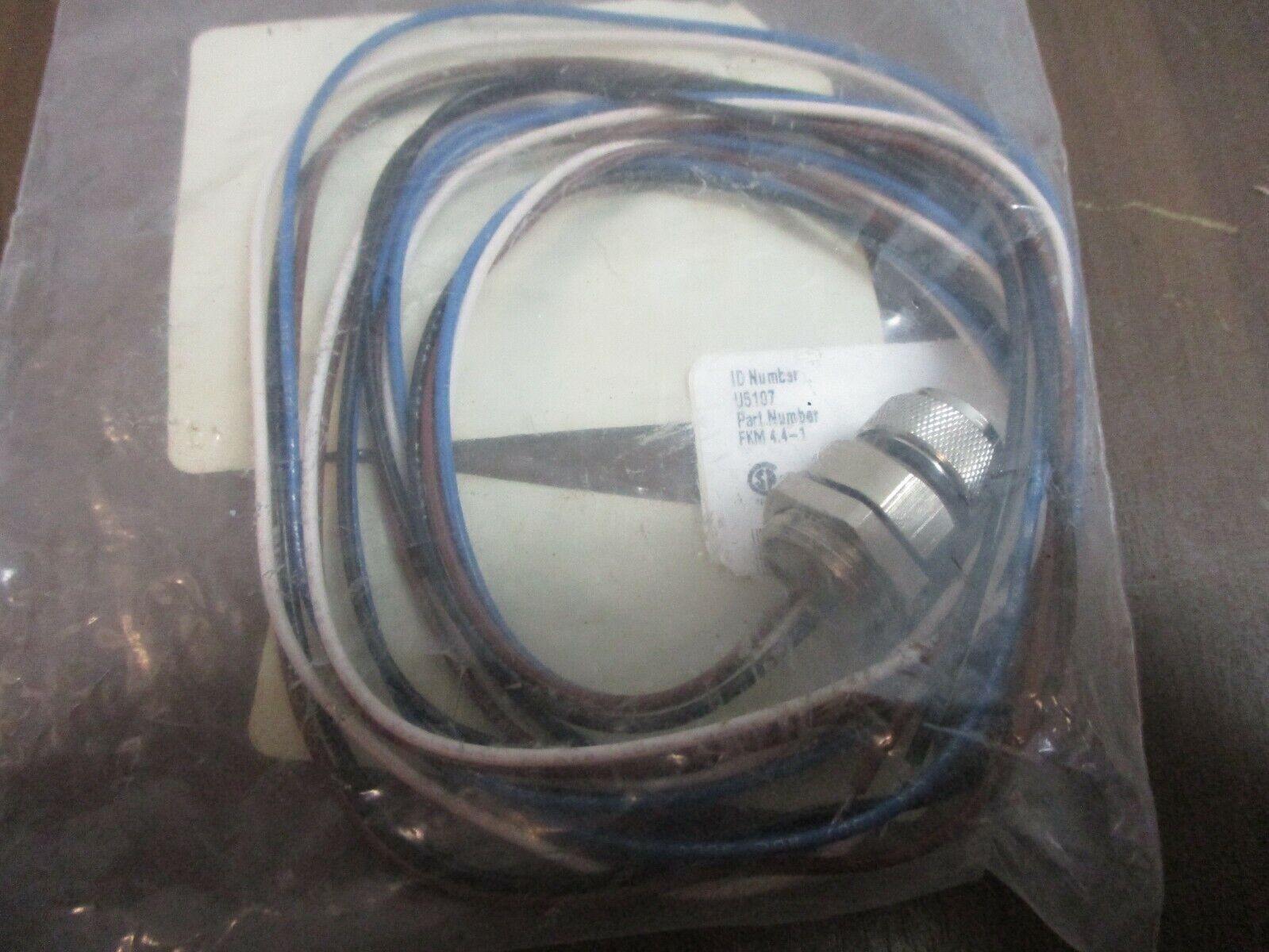 Turck Actuator & Sensor Receptacle FKM 4.4-1 M12 Female Receptacle New Surplus
