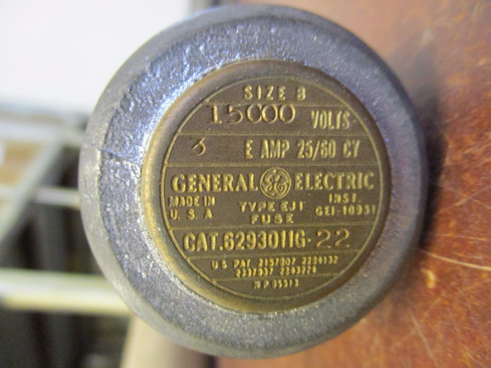 GE Type EJ1 Fuse 6293011G-22 15KV 3E New Surplus