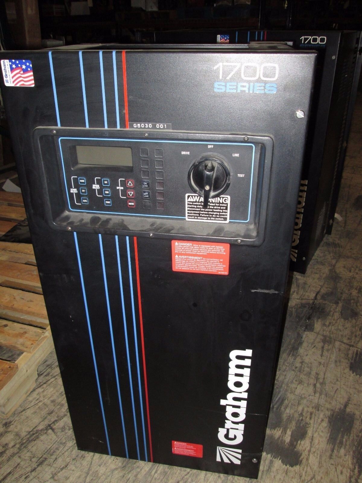 Graham AC Drive 1703AFC50H 50HP Used