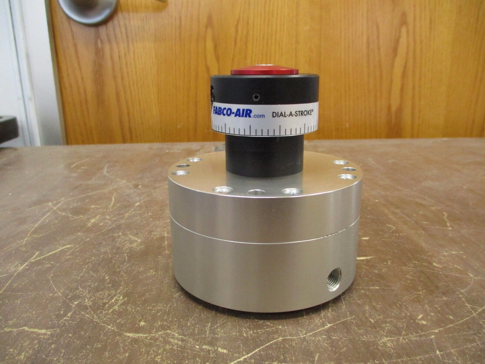 Fabco-Air Pneumatic Air Cylinder AA-521-XAS Adjustable Stroke *No Box*